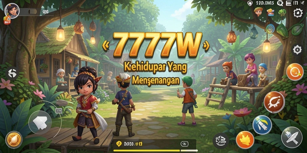 Screenshot gameplay <strong>7777W</strong> yang menampilkan aktivitas simulasi yang menarik.