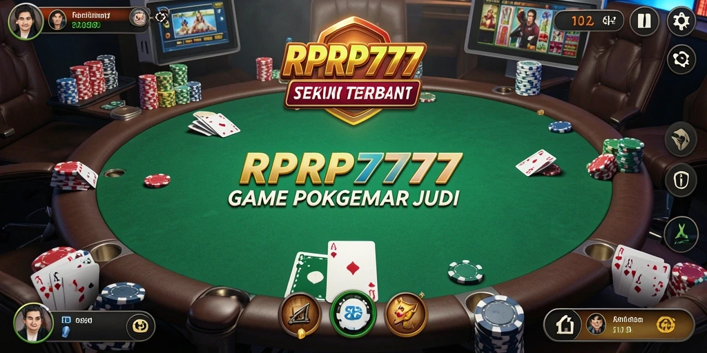 Tampilan menarik dalam permainan Poker RPRP777 yang mendebarkan.